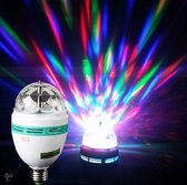 Rotating Disco LED Lamp / RGB Crystal E27
