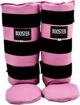Booster Fightgear - BTSG Curved - Kickboks scheenbeschermers- roze - M