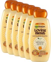Garnier Loving Blends Honinggoud - voordeelverpakking 6 X 300 ml - Shampoo