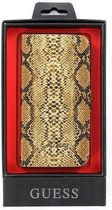 Guess Samsung Galaxy S4 Leather Book Case Snake Gold