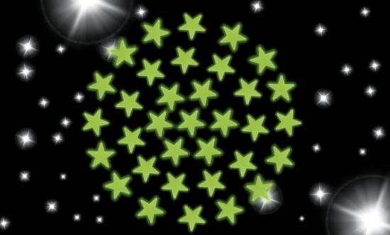 Glow in the dark sterren 34 stuks | bol
