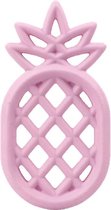 DW4Trading® Bijtring baby ananas siliconen roze