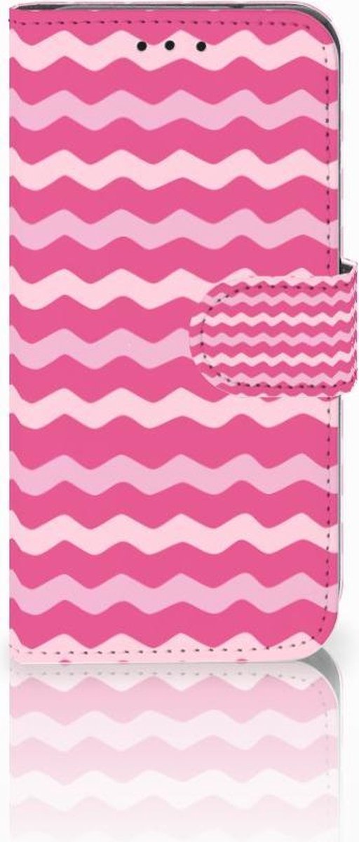 Samsung Galaxy S10e Telefoon Hoesje Waves Pink