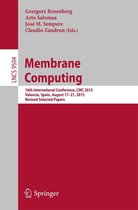 Lecture Notes in Computer Science 9504 - Membrane Computing
