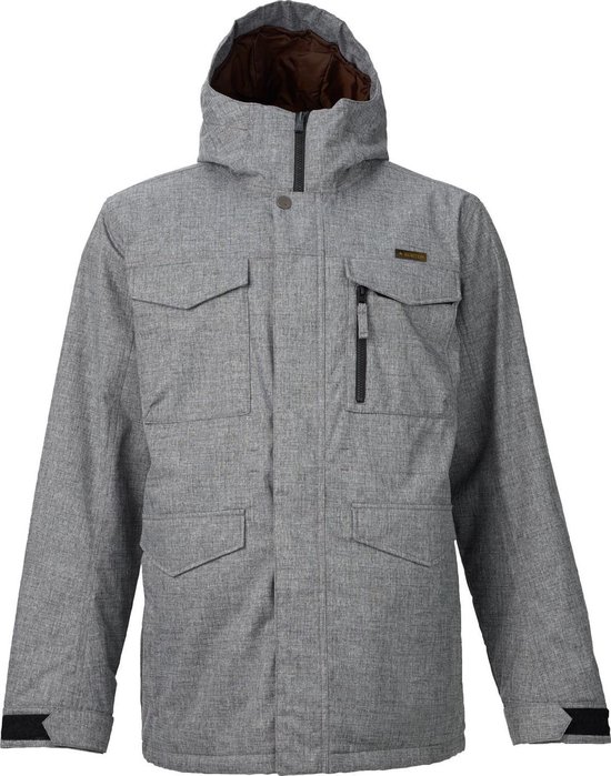| Burton Covert Jacket Heather Bog XL Burton Covert jacket heren snowboard jas grijs