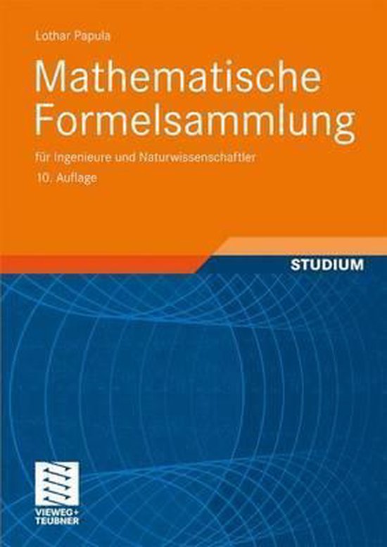 Mathematische Formelsammlung - cover