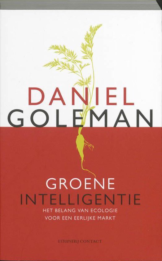 Boek cover Groene Intelligentie van Daniel Goleman (Paperback)