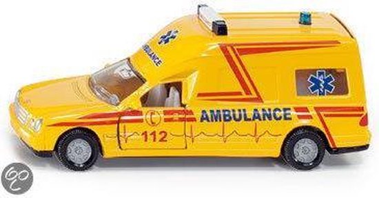 Siku Super №1931 → MERCEDES-BENZ BINZ AMBULANCE A 2002 1/5