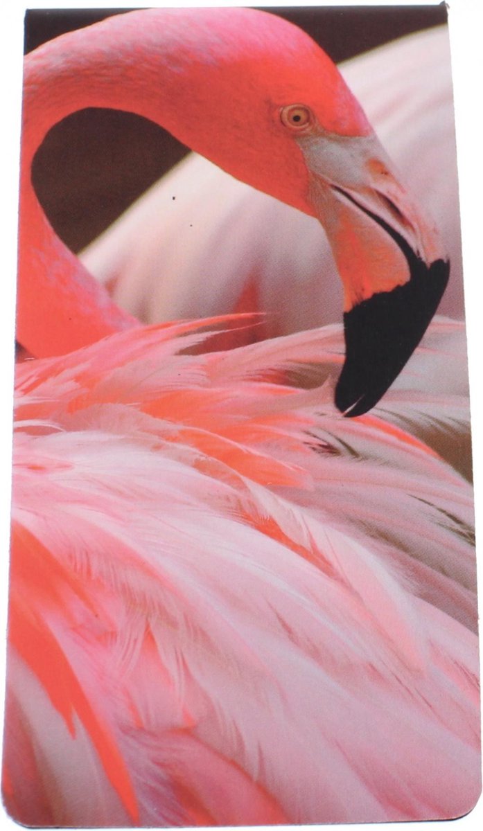 Dresz Magnetische Boekenlegger Flamingo 9 X 4,5 Cm