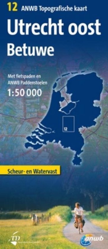 Utrecht oost betuwe anwb topografische kaart - ANWB | Do-index.org