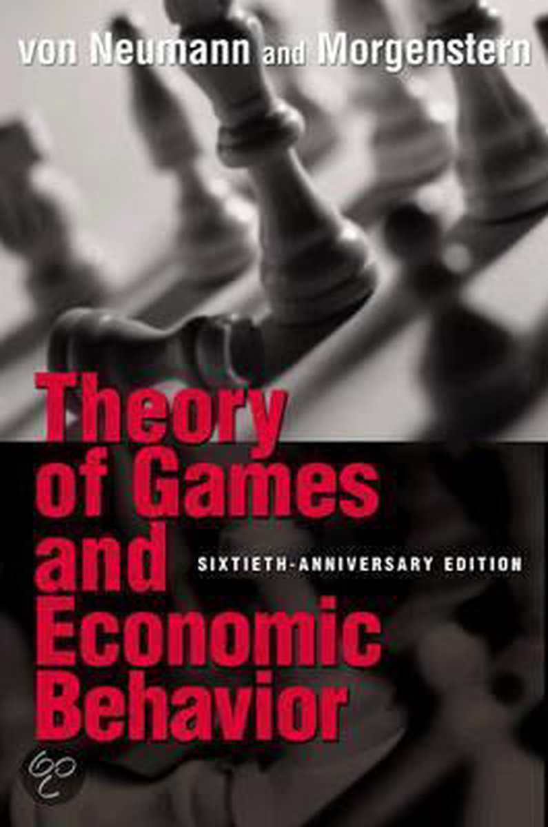 Omslag van Theory of Games and Economic Behavior
