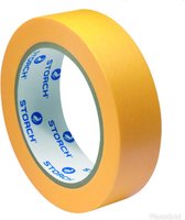 10x UV Schilderstape goud voor binnen en buiten 25mm 50 Meter