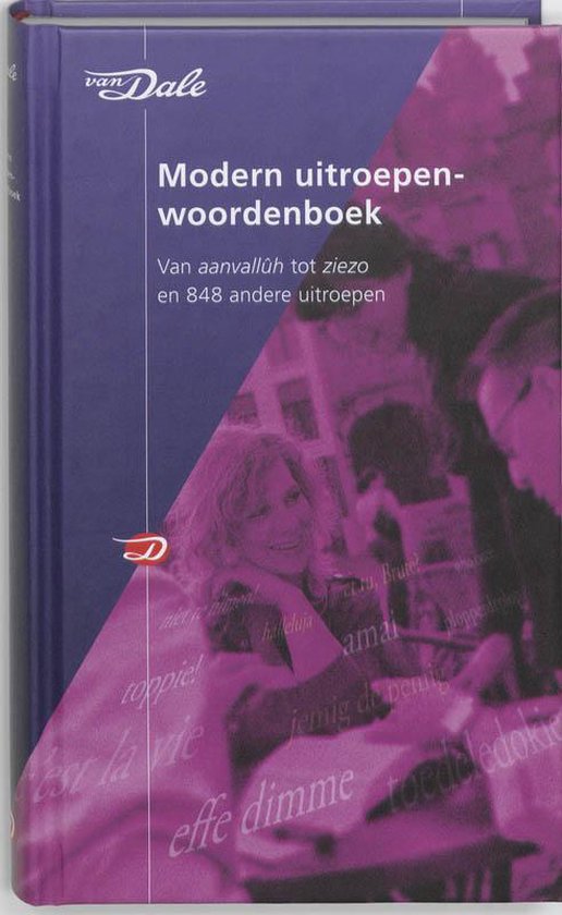 Cover van het boek 'Van Dale Modern uitroepenwoordenboek'