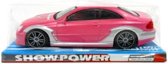 Auto Blauw/roze In Blisterbox 27x12x9cm