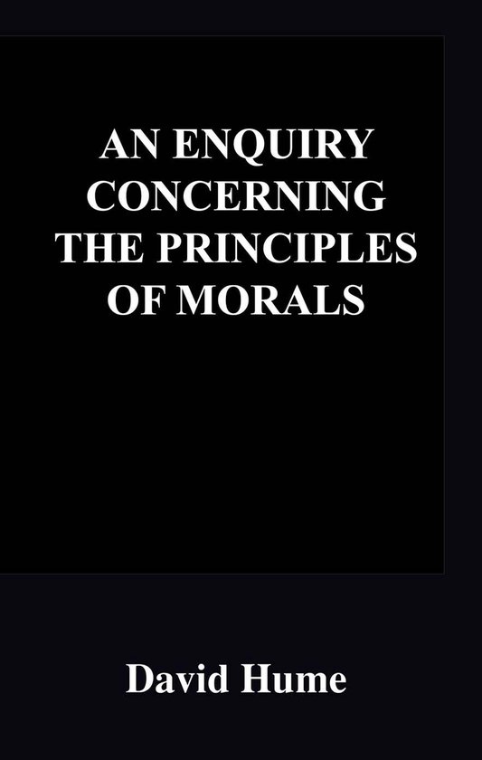 An Enquiry Concerning the Principles of Morals - cover