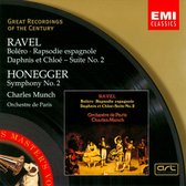 Ravel: Bolero etc; Honegger: Symphony no 2 / Munch, Orchestre de Paris