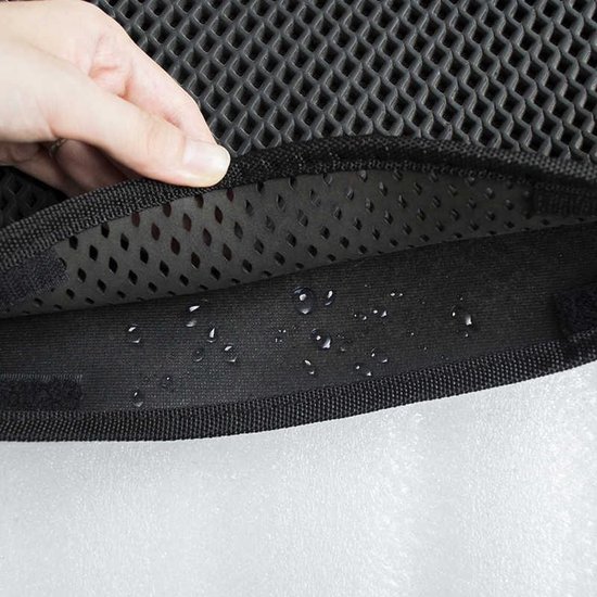 Kattenbakmat - Grit Opvanger - 45 x 60 - Waterdicht - Kattenmat Met Filter - Kattenbak Accessoires - Kat Benodigheden - Cat Litter Mat - Dubbele Laag