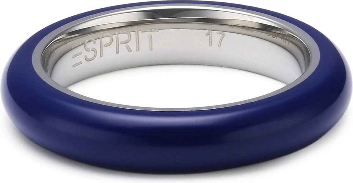 Esprit Steel - ESRG11562B180 - Ring - Roestvrij staal - zilverkleurig