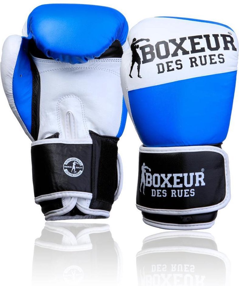 Premium Logo Leather BoxIng Gloves