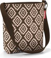 Reisenthel Shoulderbag S Schoudertas - Maat S - 4,7L - Diamonds Mocha Mokka