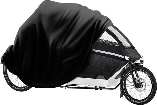 CARGO bakfietshoes van DS COVERS - Outdoor - Waterdicht - UV bescherming - 300D Oxford - geschikt voor 2 wielers - met regentent– Incl. Opbergzak van DS COVERS — afbeelding 2