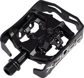 Xpedo Clipless Milo Pedalen, black/black