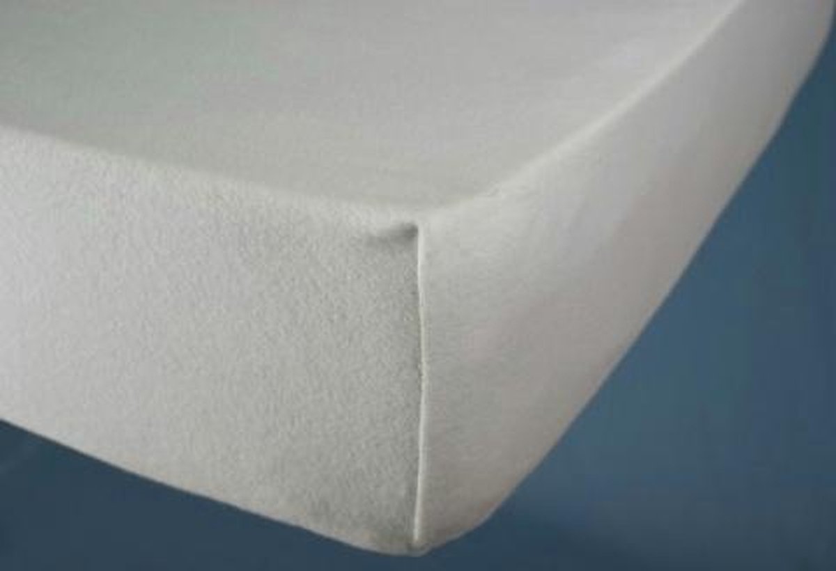 Matrasbeschermer molton stretch K370 met hoge hoeken  90/100x200/220
