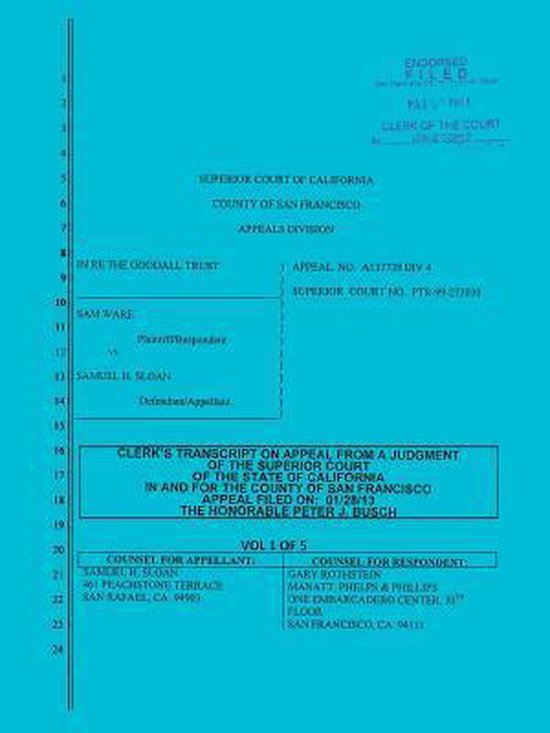 Clerk’S Transcript On Appeal – How To Appeal A Criminal Case: The ...