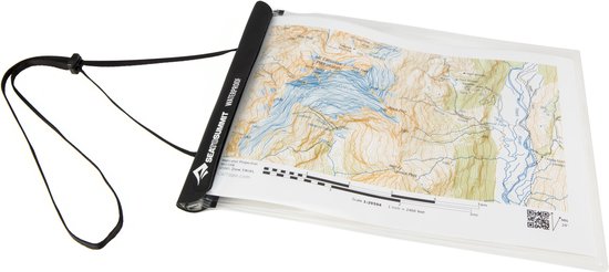 inflatie Schrijf een brief Waterig Sea to Summit Waterproof Map Case Kaarthoes - 13L - Transparant -  Waterdichte zak | bol.com