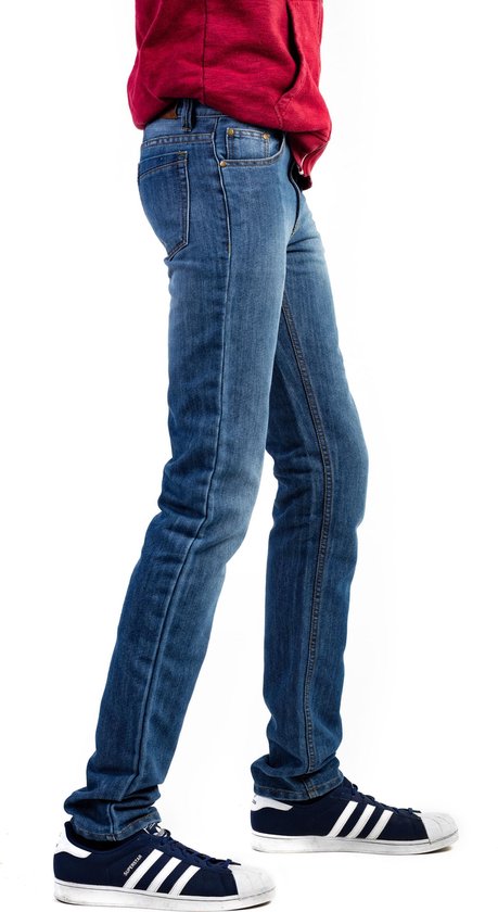 winkel uitdrukken Verwijdering Blue slimfit Giant Jeans - Heren - W26/L36 | bol.com