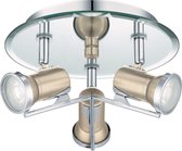 EGLO Batholino Tamara 1 - Spot - 3 Lichts - Nikkel-Mat, Chroom