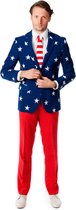 OppoSuits Stars and Stripes - Costume Homme - Coloré - Fête - Taille 48