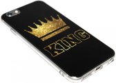 King hoesje siliconen Geschikt voor iPhone 6 (S) Plus