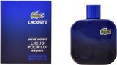 MULTI BUNDEL 2 stuks EAU DE LACOSTE L.12. 12 POUR LUI MAGNETIC Eau de Toilette Spray 100  ml