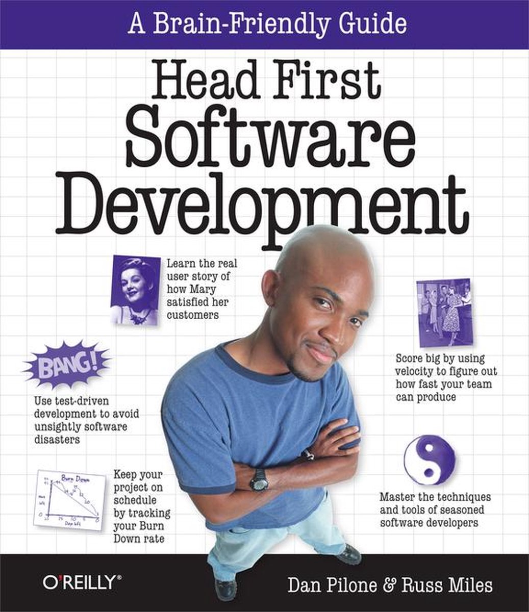 Omslag van Head First Software Development