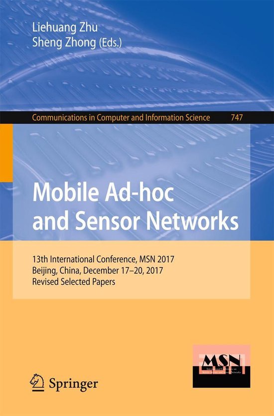 Springer Nature Proceedings Computer Science - Mobile Ad-hoc ... - cover