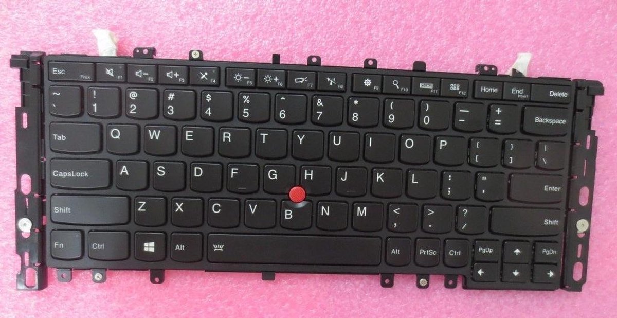 Lenovo notebook reserve-onderdeel: ThinkPad Yoga 12 Keyboard - Zwart