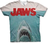 Jaws Heren Tshirt -M- JAWS Allover Multicolours