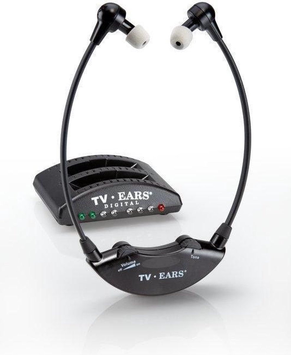TV ears 5.0 Digital draadloze hoofdtelefoon voor slechthorende | bol.com