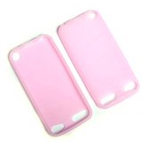 Apple iPod touch 6th Silicone Case Transparant Roze