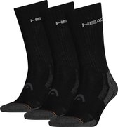 Head Performance Crew 3 paar - Sportsokken - black - 35-38