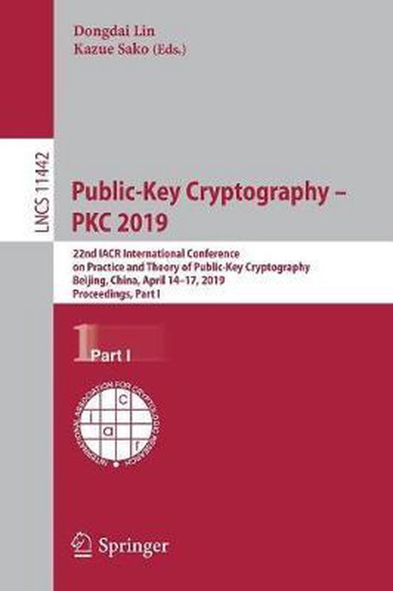 Lecture Notes in Computer Science11442- Public-Key Cryptogra ... - cover
