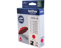 Brother LC-225XL - Inktcartridge - Magenta