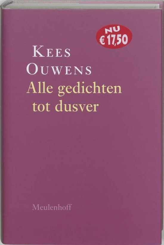 Cover van het boek 'Alle gedichten tot dusver' van Kees Ouwens