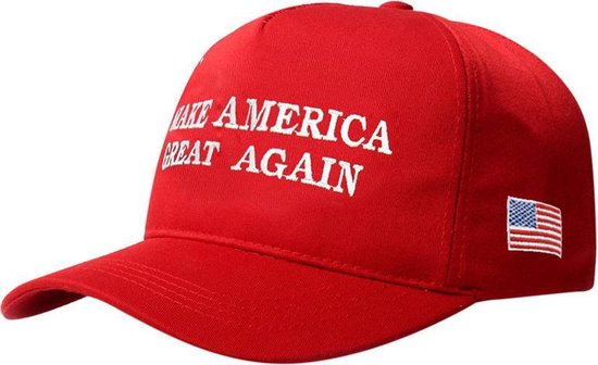 Trump Pet / Maga pet / Make America Great Again - 2020 - Verstelbaar - Baseball - Rood - Rapid Meteor® - Rapidmeteor