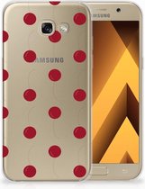 Geschikt voor Samsung Galaxy A5 2017 TPU-siliconen Hoesje Design Cherries