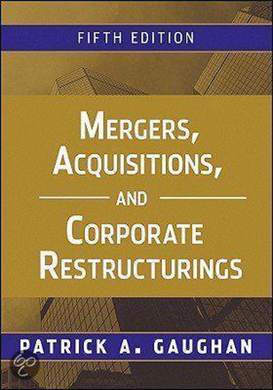 Mergers, Acquisitions, and Corporate Restructurings - cover