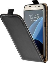 Étui à rabat Slim Flexi Fresh Noir Galaxy S8 Plus