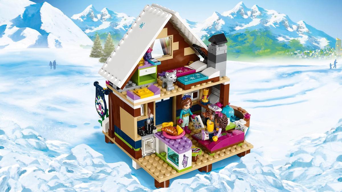 LEGO Friends Wintersport Chalet - 41323 | bol.com