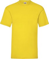 Fruit of the Loom - 5 stuks Valueweight T-shirts Ronde Hals - Geel - XXL